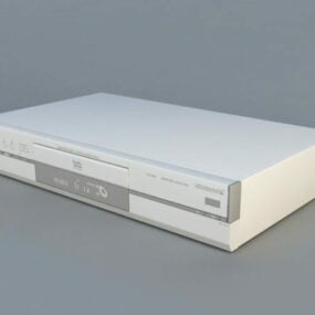 Panasonic dvd-speler-recorder 3D-model