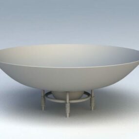 Big Satellite Dish 3d model