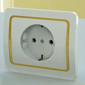 Wall Plug Outlet 3d model