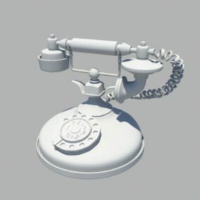 Old House Phone 3d model
