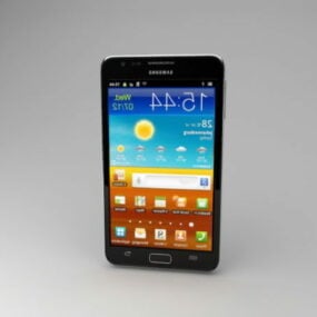 Samsung Galaxy Catatan N7000 model 3d