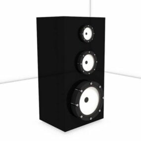 Black Speaker 3d model