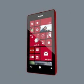 Nokia Lumia 520 Smartphone 3D-model