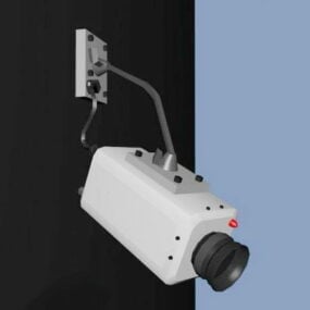 Model 3d Kamera Keamanan Outdoor