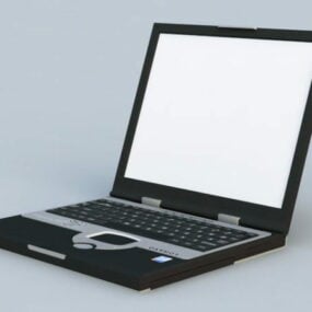 Altes Laptop-Computer-3D-Modell