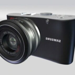 Samsung Nx100 Camera 3d model