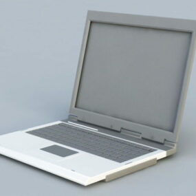 Vanha Compaq Laptop 3D-malli