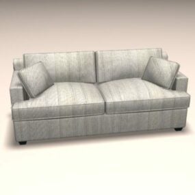 双人沙发家具3d模型
