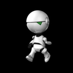 Mô hình 3d Robot nhỏ dễ thương