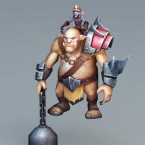 Orc Warrior 3d-modell