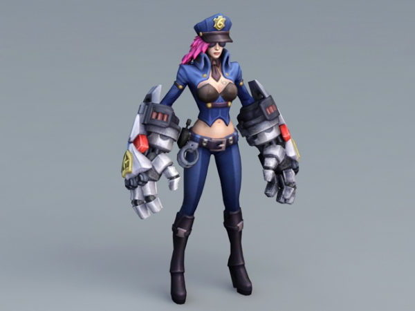 Caitlyn The Sheriff Of Piltover