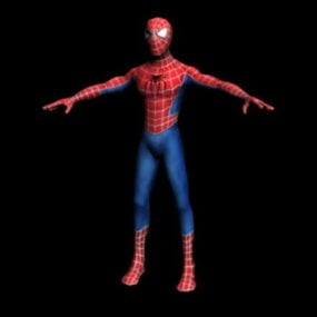Plate-forme Spidey Man modèle 3D