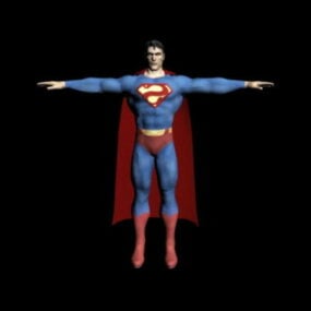 Model 3D Superman