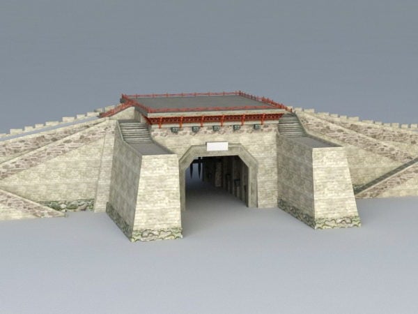 Ancient China City Gate