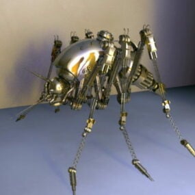 Model 3D Robotik Spider