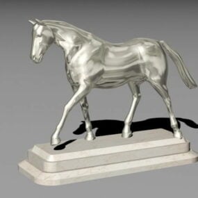 Paard figuur 3D-model