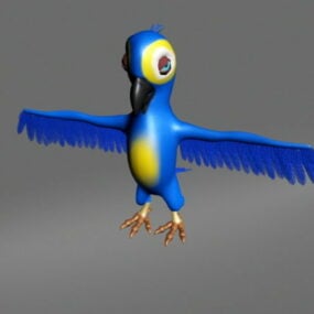 Model 3d Parrot Rig