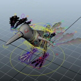 Bird Rig 3d-model