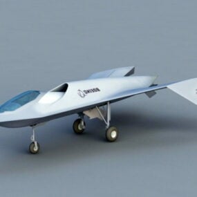 Boeing Bird Of Prey model 3d