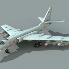 Model 6D chińskiego bombowca Xian H-3