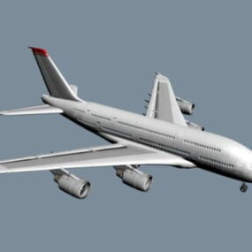 A380 Airliner 3d-modell