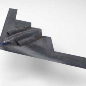B-2精神隐形轰炸机3d模型