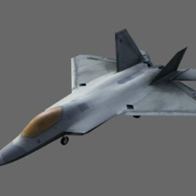 F-22 Savaş Uçağı 3d modeli