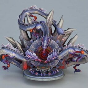 Dragon Altar 3d-model