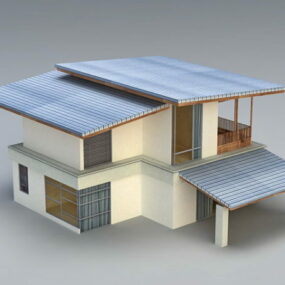타운 컨트리 하우스 3d 모델