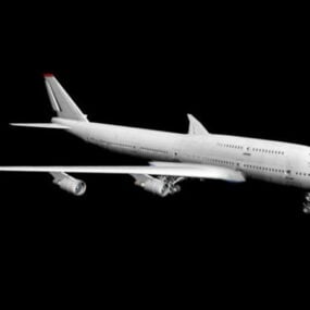 Boeing 747 passagiersvliegtuig 3D-model