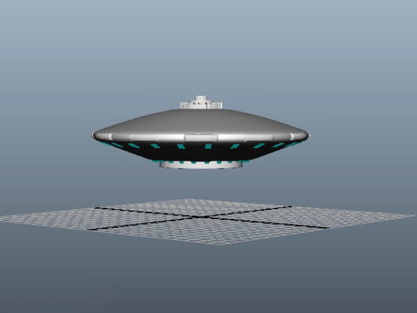 Kosmiczny statek kosmiczny Ufo