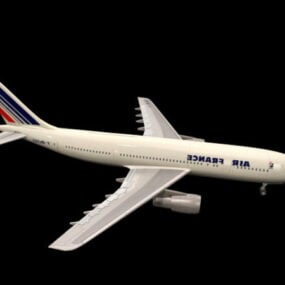 Airbus A380 passasjerfly 3d-modell