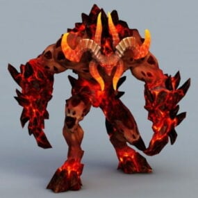 Minotaur Demon 3d model