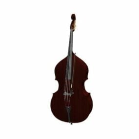Kleineres Cello-3D-Modell