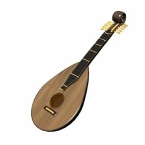 Chinese Lute 3d model