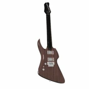 Fender Standard E-Bass 3D-Modell
