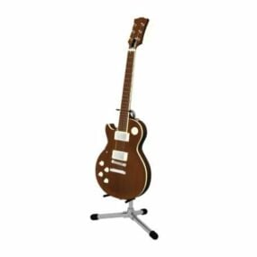Electric Jazz Guitar 3d model