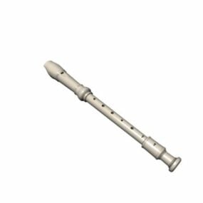 Flauta japonesa modelo 3d