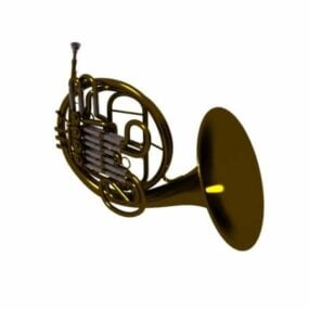 Triple Horn 3d model