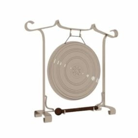 3D model zavěšeného gongu