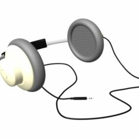 Studio hörlurar 3d-modell