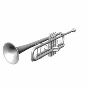 Model Pocket Trumpet 3d