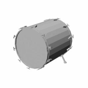 3d модель ударного барабана