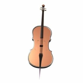 低音大提琴3d模型