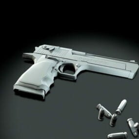 Shotgun Shell Gun Bullet 3d model