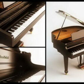 그랜드 피아노 3d 모델
