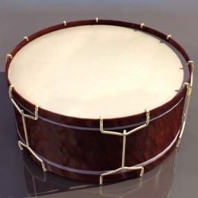 Brazilský Frame Drum 3D model