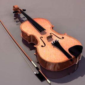 Viola 3D-Modell in Originalgröße