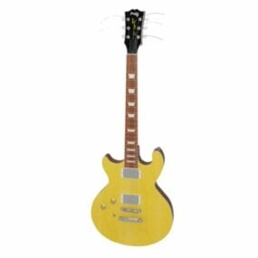 Mô hình 3d Gibson Les Paul Doublecut