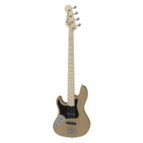 Fender 电低音吉他 3d模型